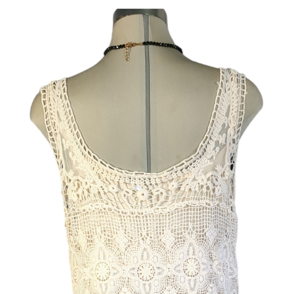 SOLITAIRE By Ravikhosla Ivory Lace Gorgeous  Dress Size S - Picture 7 of 16